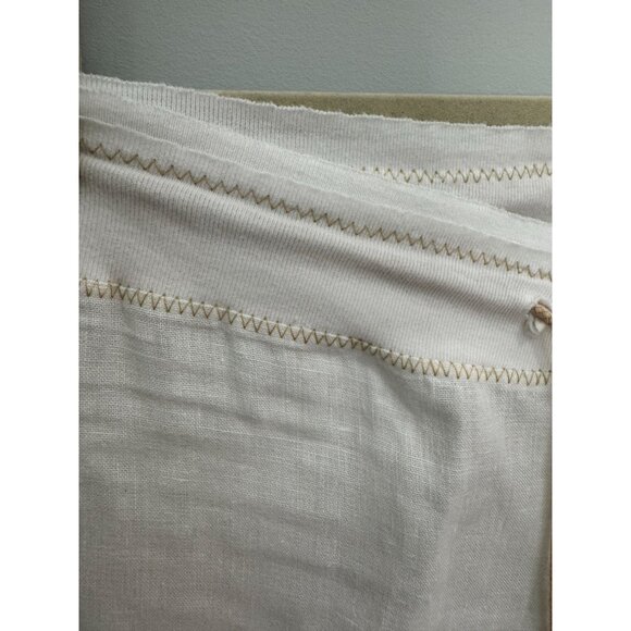 Rubber Ducky Productions Cropped Linen Pants size small - Picture 7 of 12